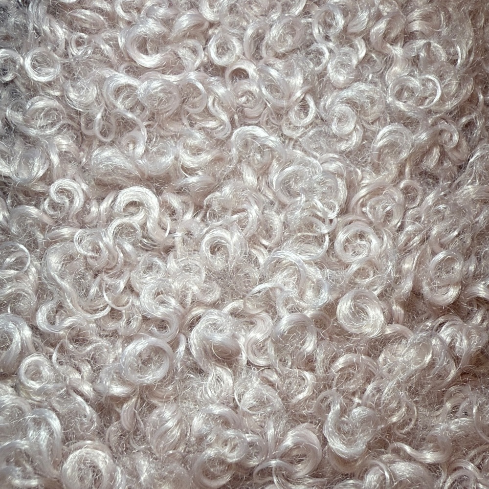 Pink Faux Poodle Fur Laptop Bag - Picture 5 of 8